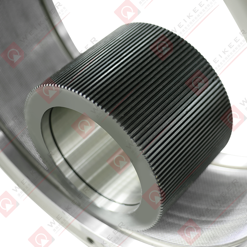 Valoviti valjak za pelete od legiranog čelika otvorenog kraja Valoviti valjak za pelete od legiranog čelika otvorenog kraja