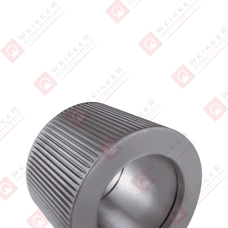 Valoviti valjak za kuglice od opružnog čelika zatvorenog kraja Valoviti valjak za kuglice od opružnog čelika zatvorenog kraja